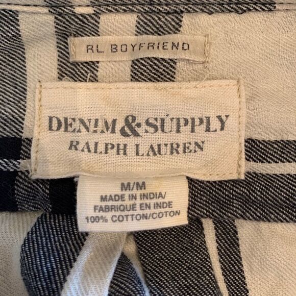 Denim & Supply Flannel Plaid shirt size M - Picture 5 of 6